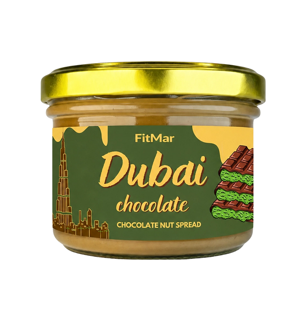 Creme mit Geschmack von Dubai-Schokolade 190g