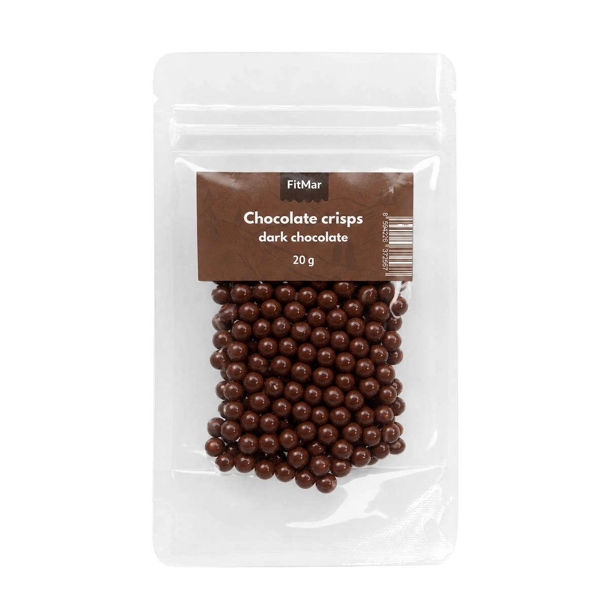 Crunchies für Creme - Zartbitterschokolade 15g
