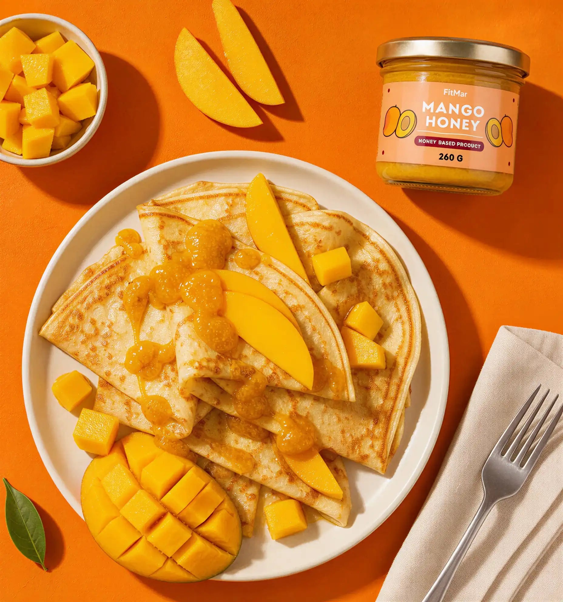 Mango v medu | Pastovaný med s Lyo ovocem