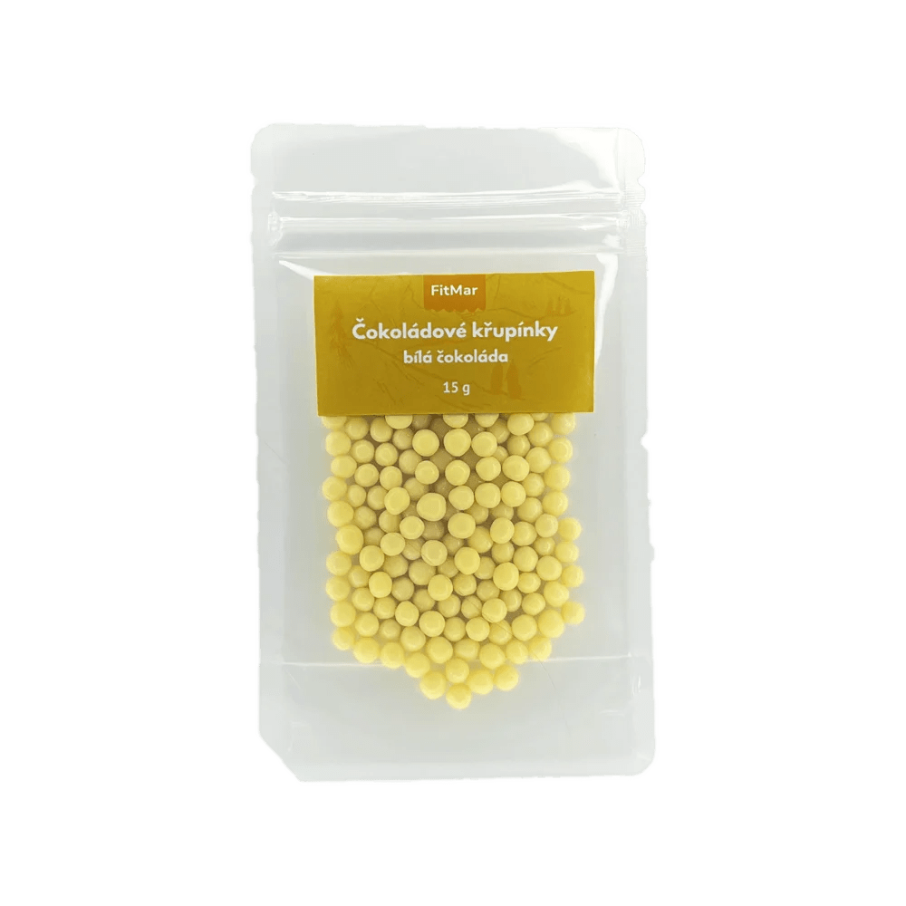 Drobtine za smetano - bela čokolada 15g - FitMar.si